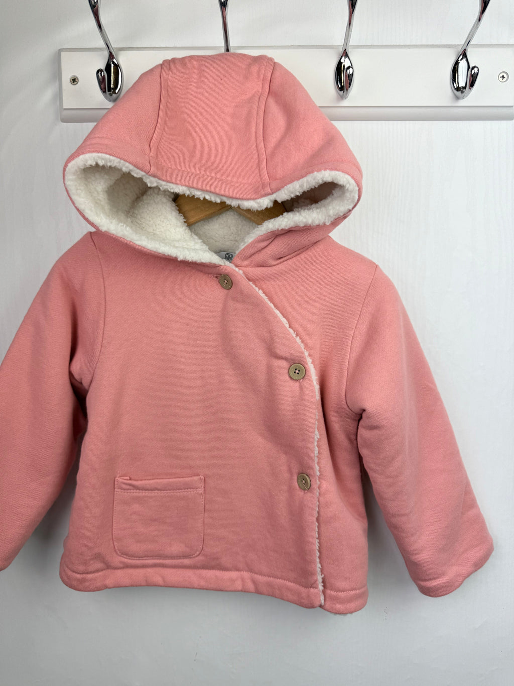 La Redout Fluffy Lined Hooded Coat - Girls 2 Years - Little Ones Preloved. Second Hand Children's & Preloved Baby, Kids, Girls & Boys Clothes. UK online