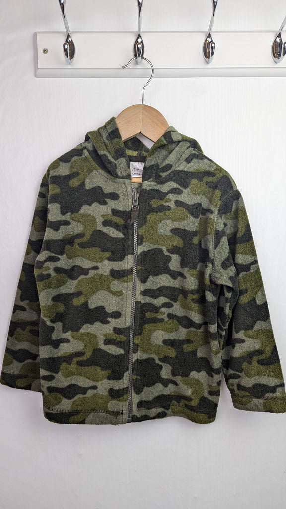 Ladybird Green Camo Fleece - Boys 3-4 Years Little Ones Preloved Used, Preloved, Preworn Baby, Girls & Boys Clothes. Kids & Children's second hand Clothing UK Online. Cheap affordable. Brands including Next, Joules, Nutmeg Morrisons, TU, F&F, H&M.