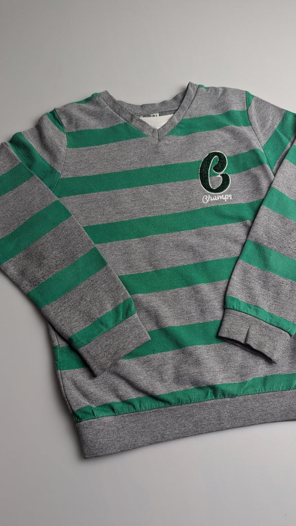 LC Waikiki Green Stripe Top - Boys 5-6 Years LC Waikiki Used, Preloved, Preworn & Second Hand Baby, Kids & Children's Clothing UK Online. Cheap affordable. Brands including Next, Joules, Nutmeg Morrisons, TU, F&F, H&M.