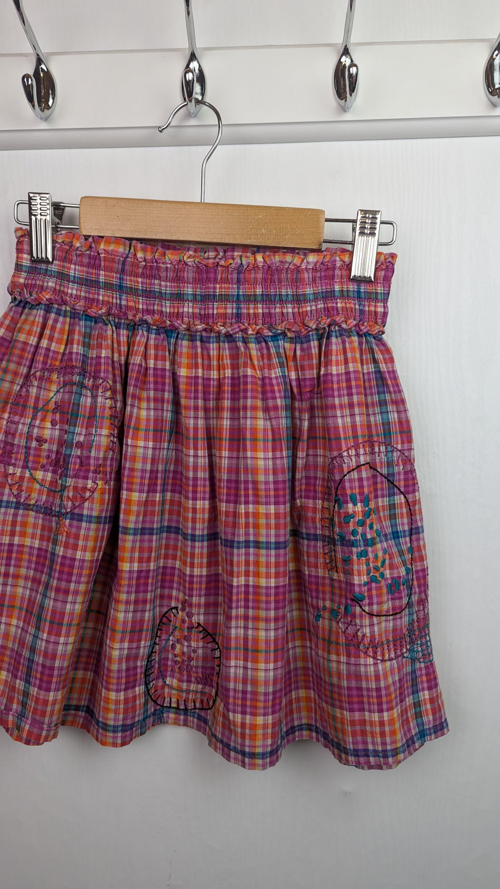 LCDP Pink & Purple Plaid Skirt - Girls 8 Years - Little Ones Preloved. Second Hand Children's & Preloved Baby, Kids, Girls & Boys Clothes. UK online