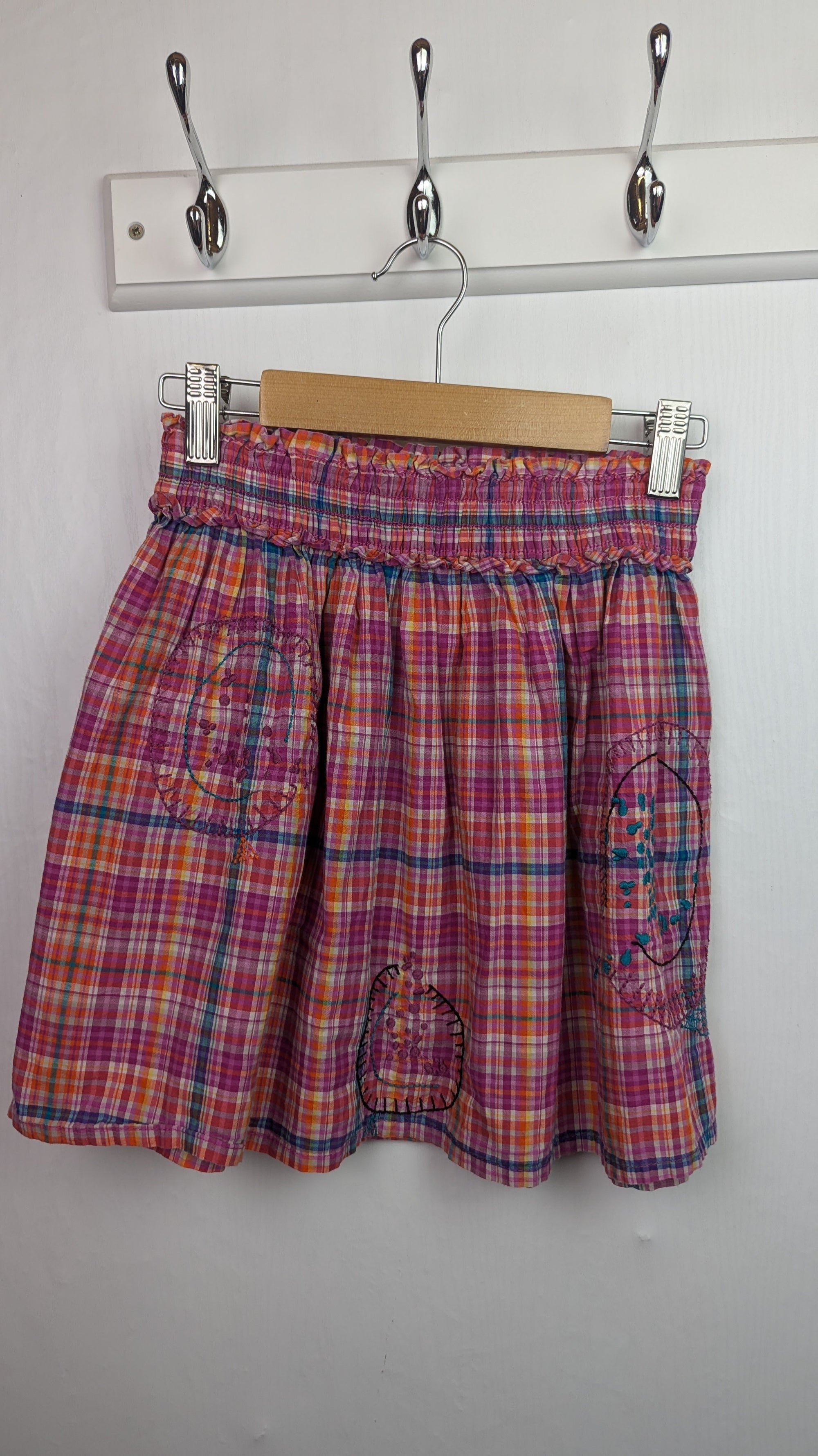 LCDP Pink & Purple Plaid Skirt - Girls 8 Years - Little Ones Preloved. Second Hand Children's & Preloved Baby, Kids, Girls & Boys Clothes. UK online