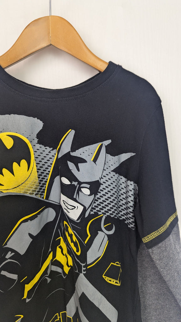 Lego Batman Long Sleeve Top - Boys 9-10 Years Unbranded Used, Preloved, Preworn & Second Hand Baby, Kids & Children's Clothing UK Online. Cheap affordable. Brands including Next, Joules, Nutmeg Morrisons, TU, F&F, H&M.