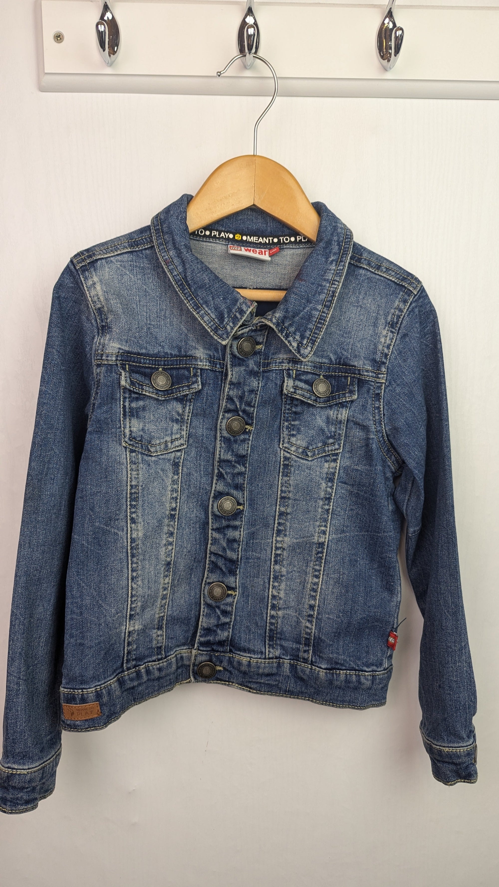 Lego Blue Denim Jacket - Unisex Years - Little Ones Preloved. Second Hand Children's & Preloved Baby, Kids, Girls & Boys Clothes. UK online