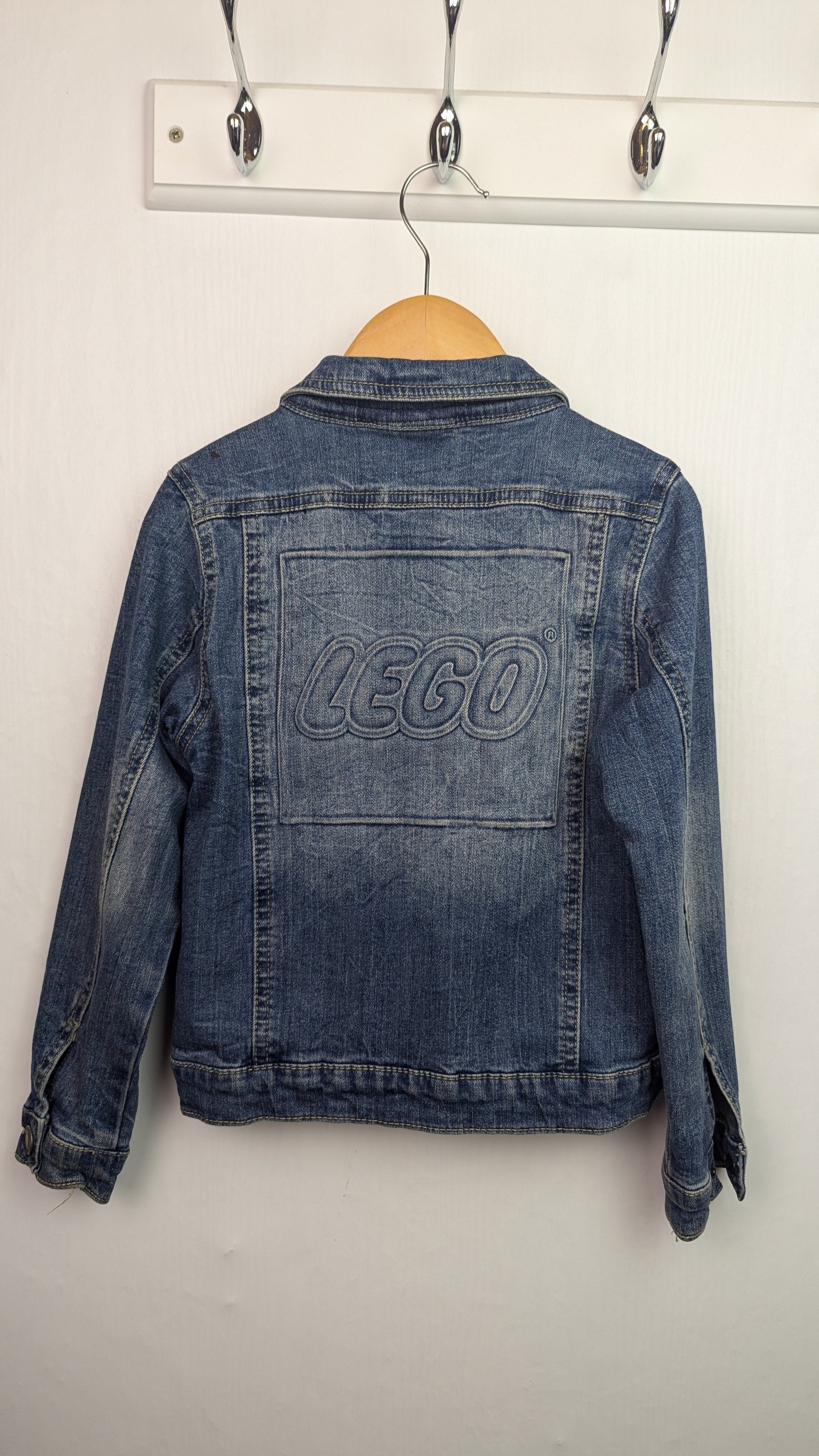 Lego Blue Denim Jacket - Unisex Years - Little Ones Preloved. Second Hand Children's & Preloved Baby, Kids, Girls & Boys Clothes. UK online