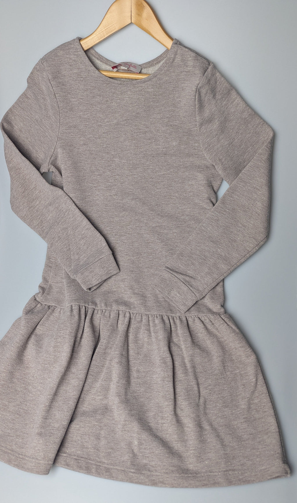 Lili Gaufrette Beige Sparkle Dress - Girls 10 Years - Little Ones Preloved. Second Hand Children's & Preloved Baby, Kids, Girls & Boys Clothes. UK online