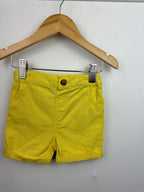 Little Gent Yellow Shorts - Boys 3 - 6 Months - Little Ones Preloved. Second Hand Children's & Preloved Baby, Kids, Girls & Boys Clothes. UK online