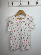Little Kids Cherry Short Sleeve Top - Girls 8 - 9 Years - Little Ones Preloved. Second Hand Children's & Preloved Baby, Kids, Girls & Boys Clothes. UK online