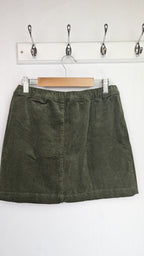 Mango Green Cord Skirt - Girls 11 - 12 Years - Little Ones Preloved. Second Hand Children's & Preloved Baby, Kids, Girls & Boys Clothes. UK online