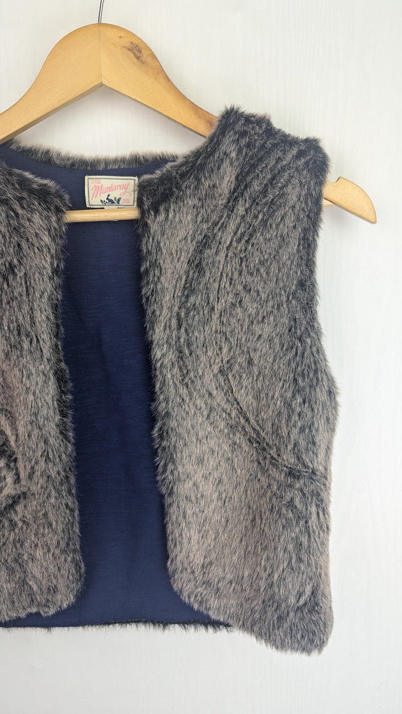 Mantaray Brown Faux Fur Body Warmer - Girls 13-14 Years Mantaray Used, Preloved, Preworn & Second Hand Baby, Kids & Children's Clothing UK Online. Cheap affordable. Brands including Next, Joules, Nutmeg Morrisons, TU, F&F, H&M.