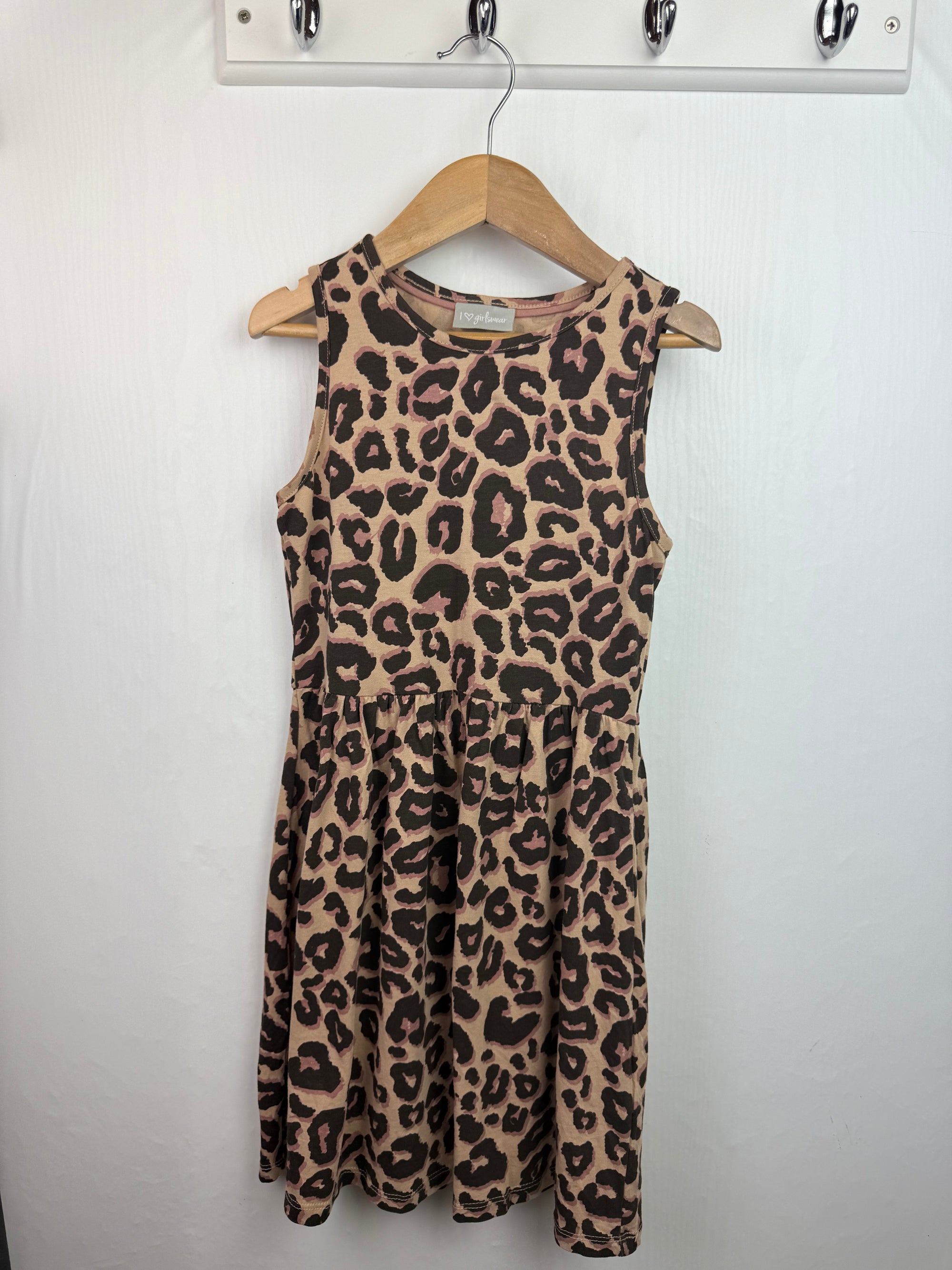 Matalan Anmal Print Dress - Girls 8 Years - Little Ones Preloved. Second Hand Children's & Preloved Baby, Kids, Girls & Boys Clothes. UK online