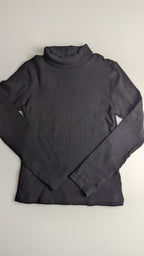Matalan Black Turtle Neck Jumper - Girls 9 Years - Little Ones Preloved. Second Hand Children's & Preloved Baby, Kids, Girls & Boys Clothes. UK online