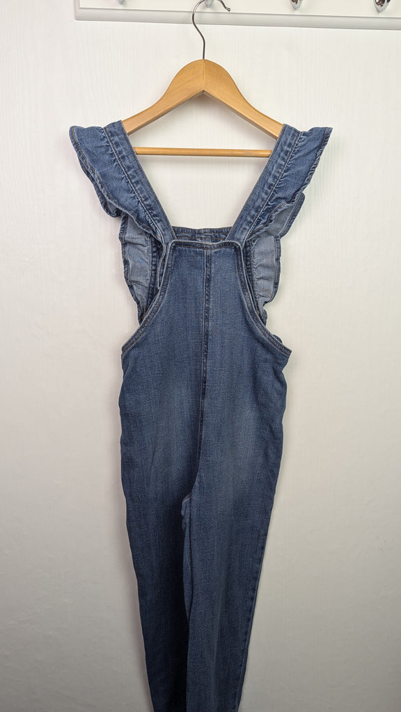 Matalan Blue Denim Dungarees - Girls 4-5 Years Matalan Used, Preloved, Preworn & Second Hand Baby, Kids & Children's Clothing UK Online. Cheap affordable. Brands including Next, Joules, Nutmeg Morrisons, TU, F&F, H&M.