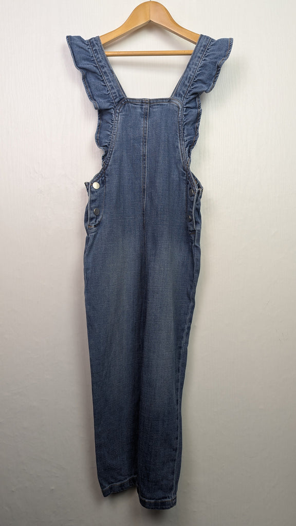 Matalan Blue Denim Dungarees - Girls 4-5 Years Matalan Used, Preloved, Preworn & Second Hand Baby, Kids & Children's Clothing UK Online. Cheap affordable. Brands including Next, Joules, Nutmeg Morrisons, TU, F&F, H&M.