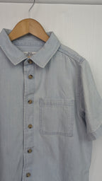 Matalan Blue Denim Shirt - Boys 10 Years - Little Ones Preloved. Second Hand Children's & Preloved Baby, Kids, Girls & Boys Clothes. UK online