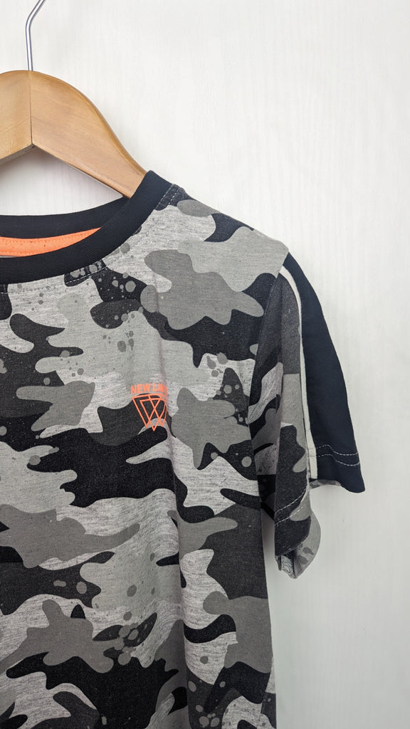 Matalan camo print sports Top 6-7y Matalan Used, Preloved, Preworn & Second Hand Baby, Kids & Children's Clothing UK Online. Cheap affordable. Brands including Next, Joules, Nutmeg Morrisons, TU, F&F, H&M.