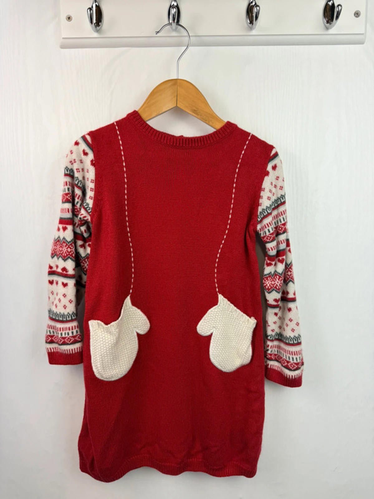 Matalan Christmas Knit Dress - Girls 3 - 4 Years - Little Ones Preloved. Second Hand Children's & Preloved Baby, Kids, Girls & Boys Clothes. UK online