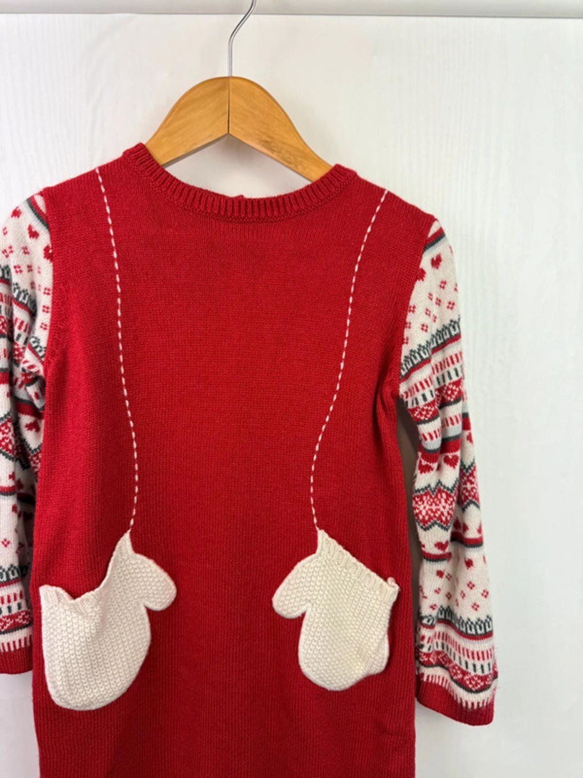 Matalan Christmas Knit Dress - Girls 3 - 4 Years - Little Ones Preloved. Second Hand Children's & Preloved Baby, Kids, Girls & Boys Clothes. UK online