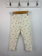 Matalan Cream Floral Leggings - Girls 2 - 3 Years - Little Ones Preloved. Second Hand Children's & Preloved Baby, Kids, Girls & Boys Clothes. UK online