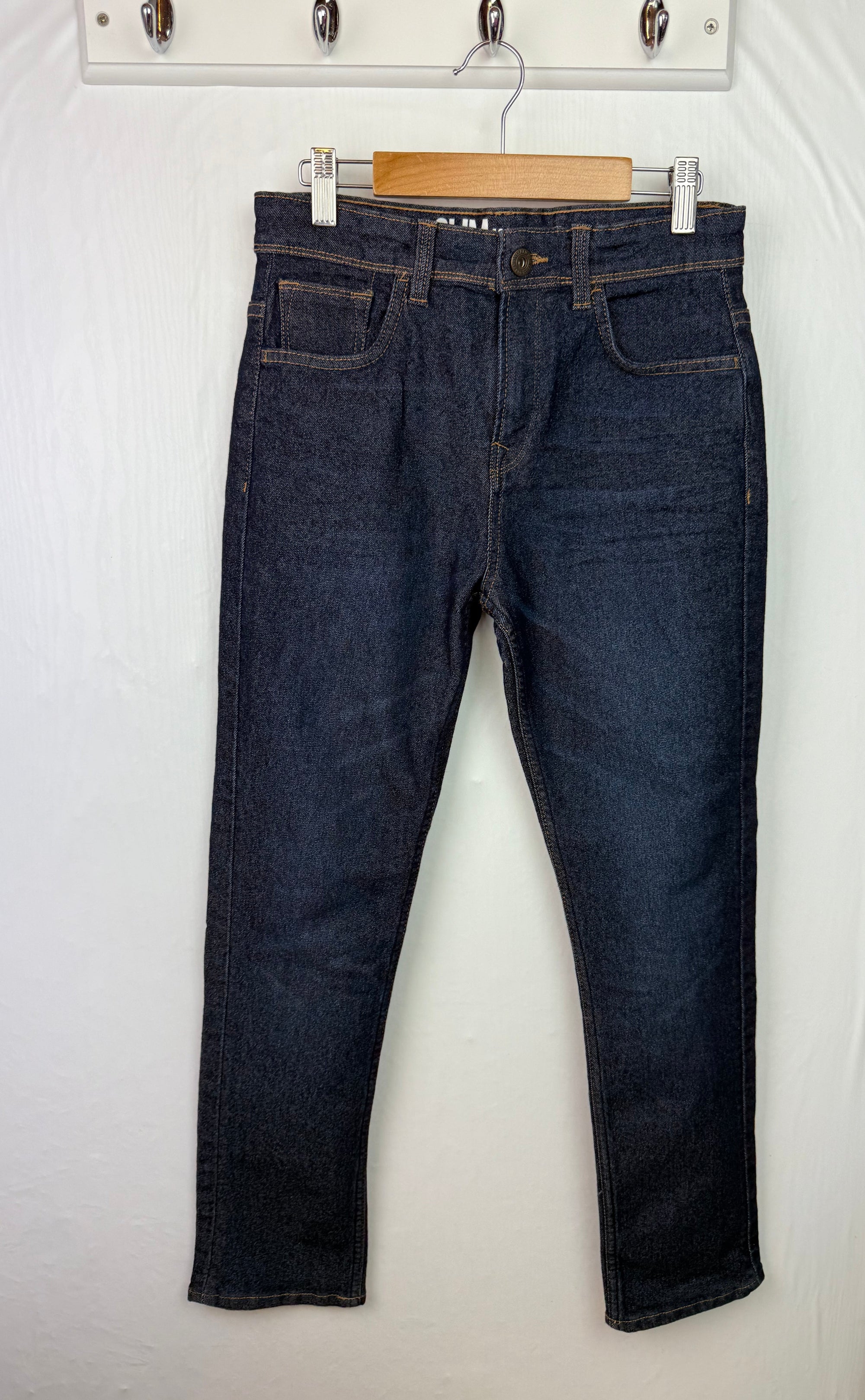 Matalan Dark Blue Jeans - Boys 11 Years - Little Ones Preloved. Second Hand Children's & Preloved Baby, Kids, Girls & Boys Clothes. UK online