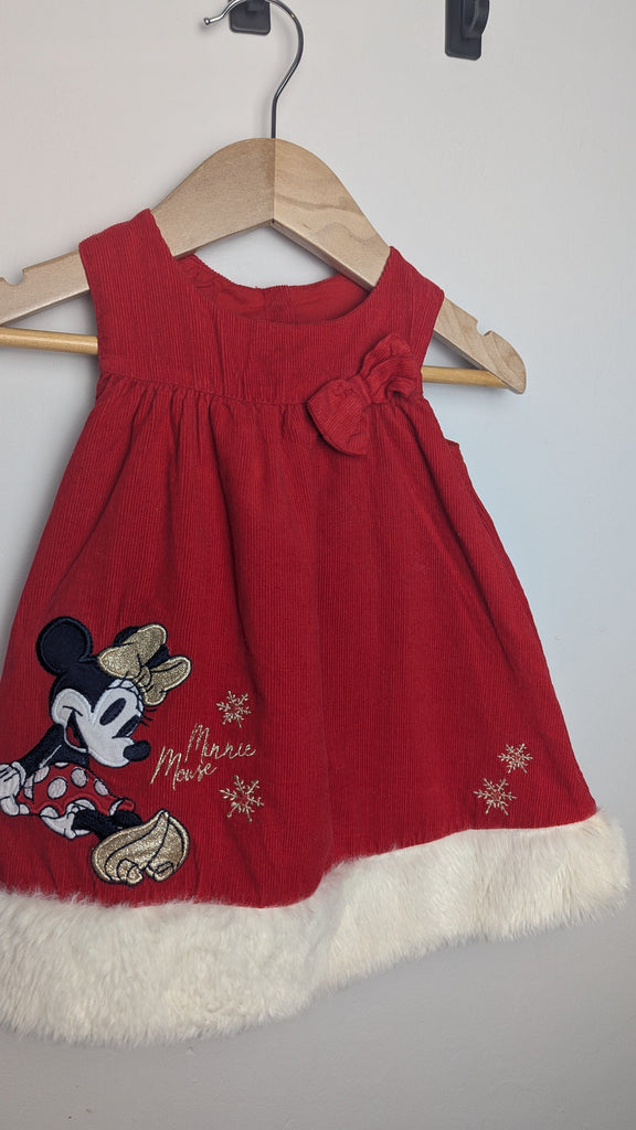 Matalan Disney Minnie Christmas Dress - Girls 6-9 Months Little Ones Preloved Used, Preloved, Preworn & Second Hand Baby, Kids & Children's Clothing UK Online. Cheap affordable. Brands including Next, Joules, Nutmeg Morrisons, TU, F&F, H&M.