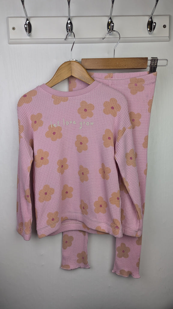 Matalan Floral Long Sleeve Top & Leggings - Girls 3-4 Years Little Ones Preloved Used, Preloved, Preworn & Second Hand Baby, Kids & Children's Clothing UK Online. Cheap affordable. Brands including Next, Joules, Nutmeg Morrisons, TU, F&F, H&M.