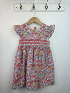 Matalan Floral Shirred Dress - Girls 4 - 5 Years - Little Ones Preloved. Second Hand Children's & Preloved Baby, Kids, Girls & Boys Clothes. UK online