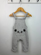 Matalan Grey Panda Romper - Boys 6 - 9 Months - Little Ones Preloved. Second Hand Children's & Preloved Baby, Kids, Girls & Boys Clothes. UK online