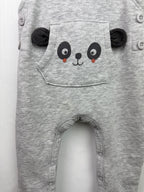 Matalan Grey Panda Romper - Boys 6 - 9 Months - Little Ones Preloved. Second Hand Children's & Preloved Baby, Kids, Girls & Boys Clothes. UK online