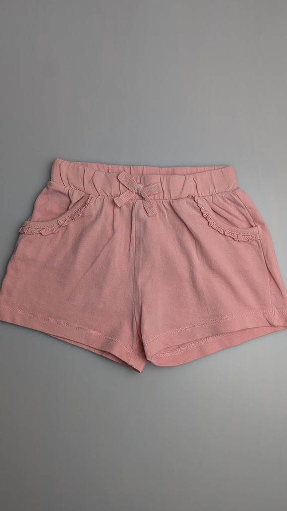 Matalan Light Pink Shorts - Girls 18-23 Months Matalan Used, Preloved, Preworn & Second Hand Baby, Kids & Children's Clothing UK Online. Cheap affordable. Brands including Next, Joules, Nutmeg Morrisons, TU, F&F, H&M.