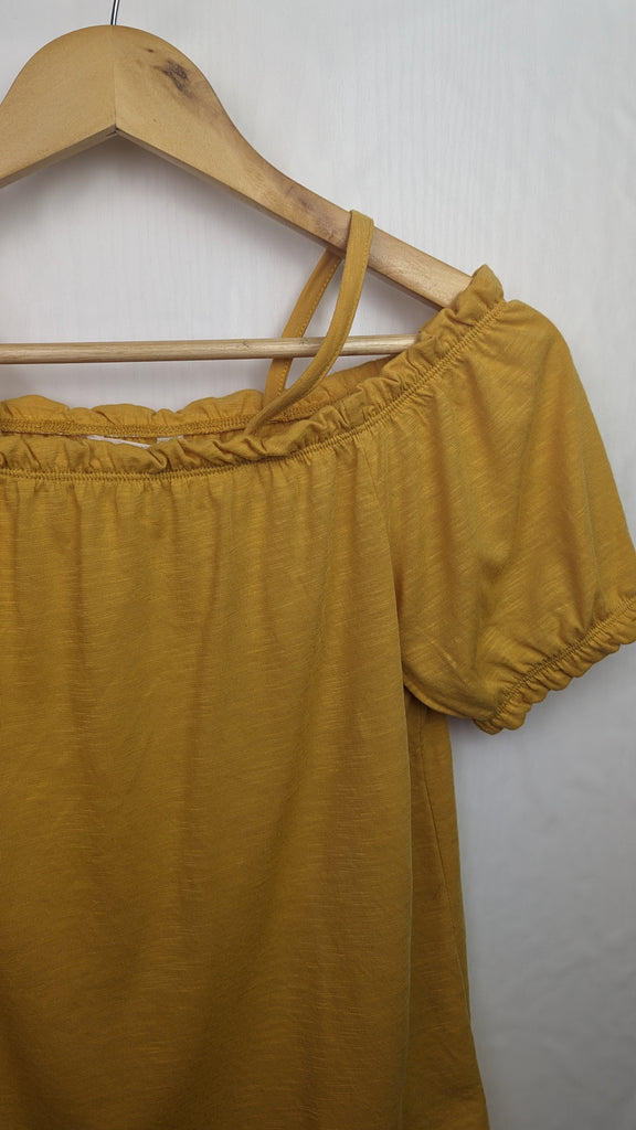 Matalan Mustard Top 13 Years Matalan Used, Preloved, Preworn Baby, Girls & Boys Clothes. Kids & Children's second hand Clothing UK Online. Cheap affordable. Brands including Next, Joules, Nutmeg Morrisons, TU, F&F, H&M.