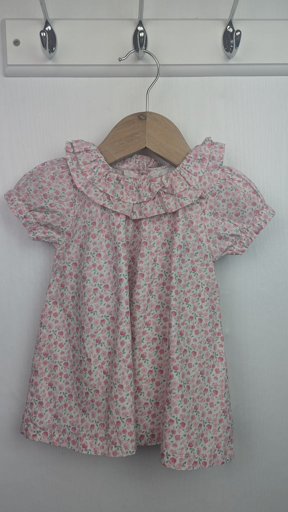 Matalan Pink Ditsy Floral Dress - Girls 3-6 Months Matalan Used, Preloved, Preworn & Second Hand Baby, Kids & Children's Clothing UK Online. Cheap affordable. Brands including Next, Joules, Nutmeg Morrisons, TU, F&F, H&M.