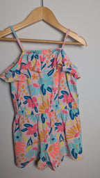Matalan Pink Floral Playsuit - Girls 2 - 3 Years - Little Ones Preloved. Second Hand Children's & Preloved Baby, Kids, Girls & Boys Clothes. UK online