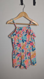 Matalan Pink Floral Playsuit - Girls 2 - 3 Years - Little Ones Preloved. Second Hand Children's & Preloved Baby, Kids, Girls & Boys Clothes. UK online