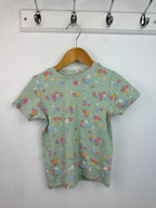 Matalan Ribbed Floral Short Sleeve Top - Girls 2 - 3 Years - Little Ones Preloved. Second Hand Children's & Preloved Baby, Kids, Girls & Boys Clothes. UK online