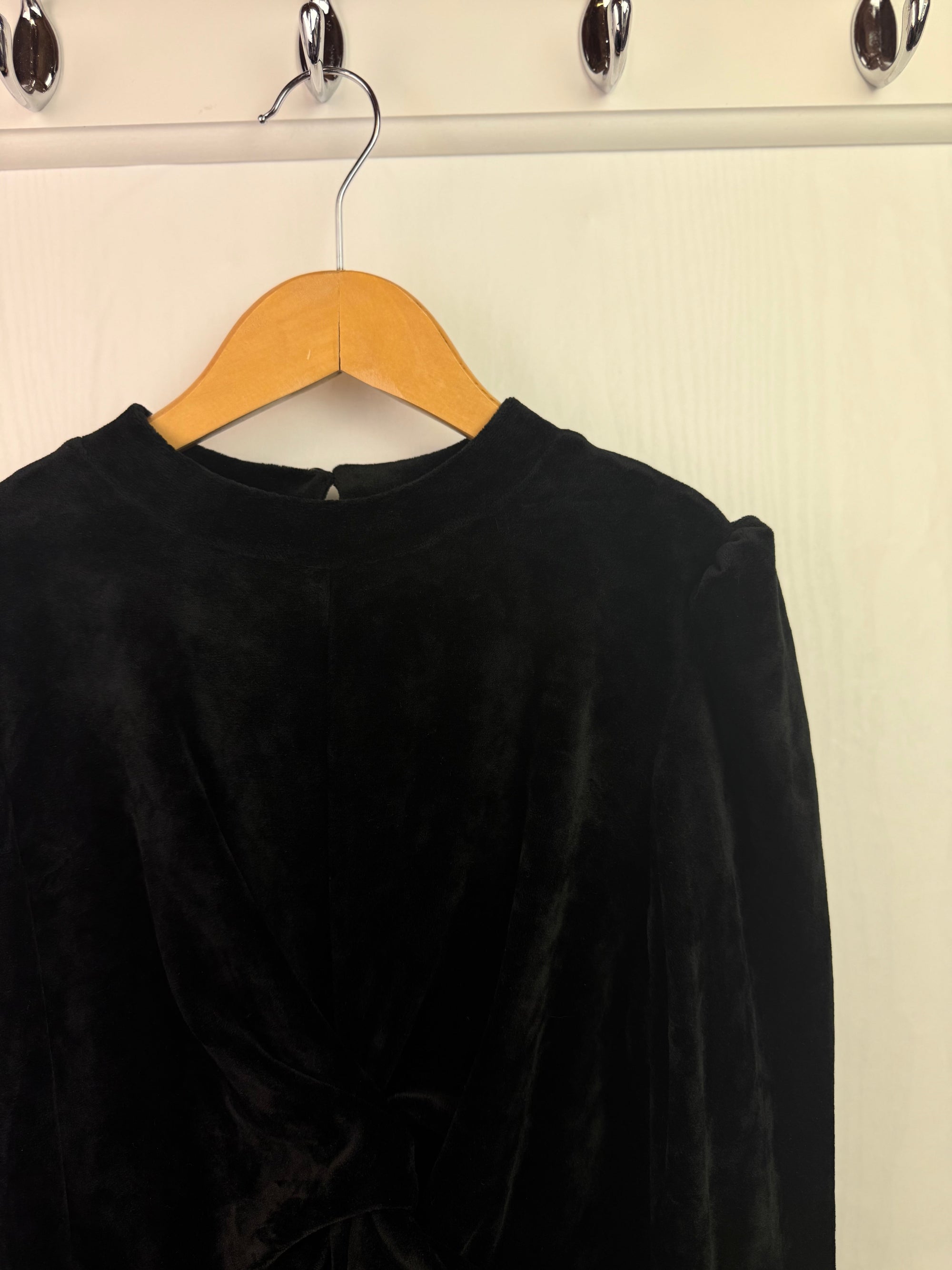 Matalan Velour Wrap Dress - Girls 10 Years - Little Ones Preloved. Second Hand Children's & Preloved Baby, Kids, Girls & Boys Clothes. UK online