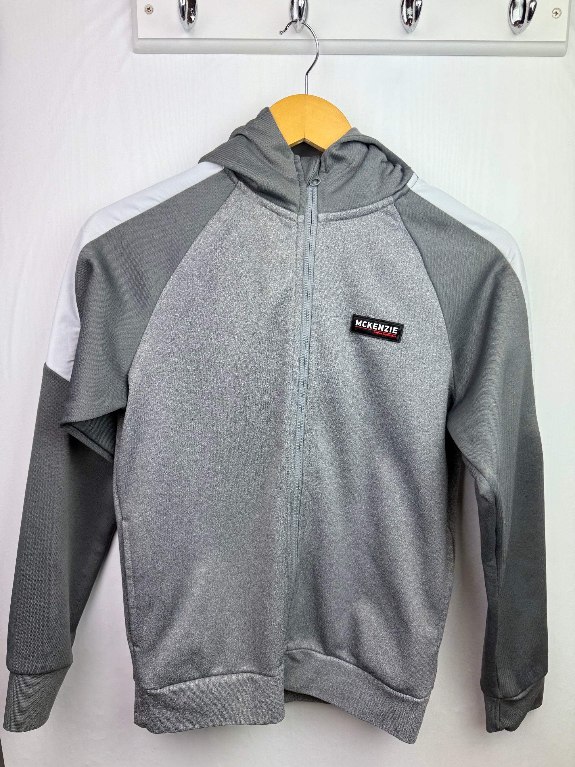 Mckenzie Grey Zip Hodie - Boys 12 - 13 Years - Little Ones Preloved. Second Hand Children's & Preloved Baby, Kids, Girls & Boys Clothes. UK online