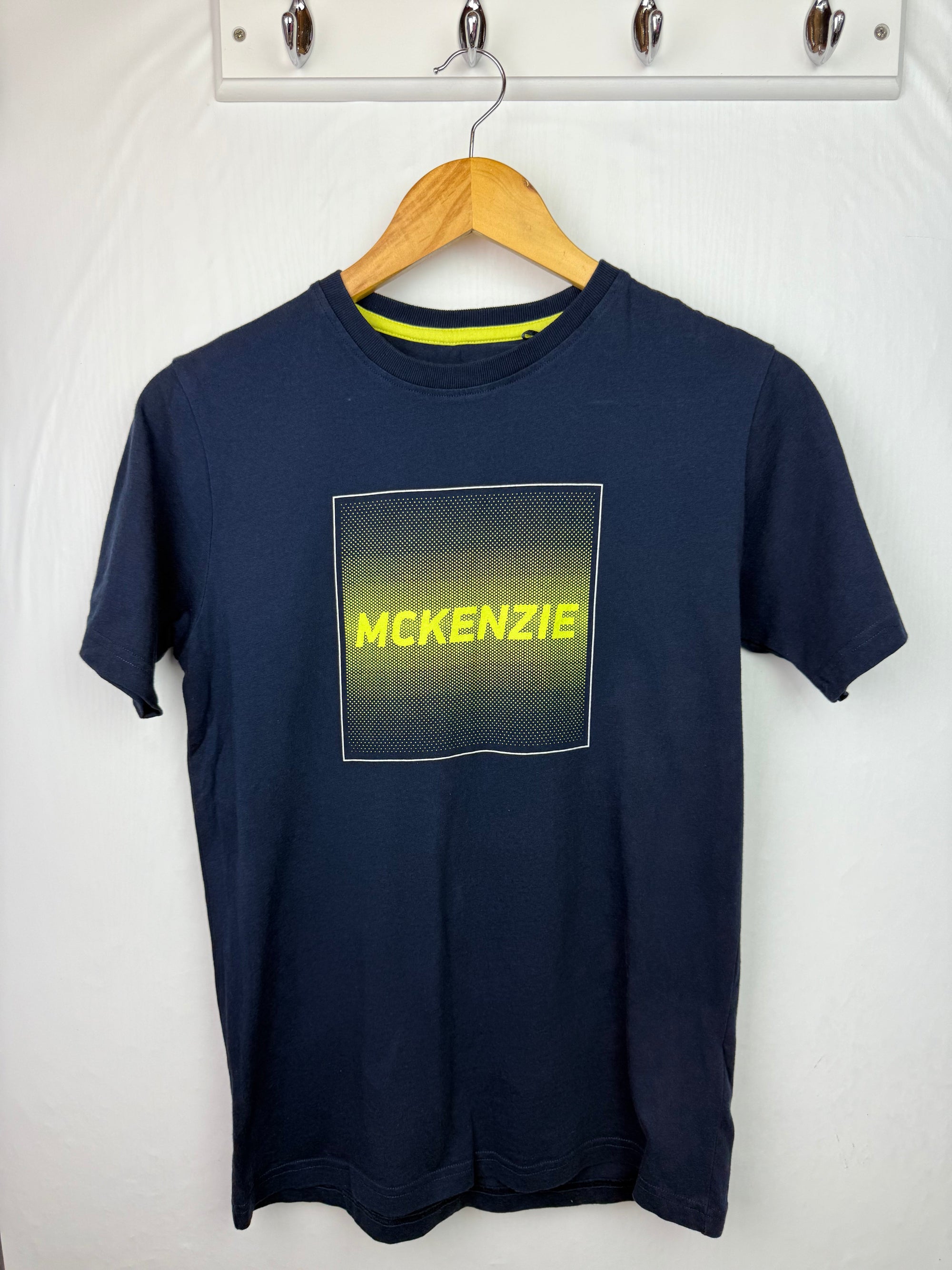 Mckenzie Navy Short Sleeve Top - Boys 13 - 15 Years - Little Ones Preloved. Second Hand Children's & Preloved Baby, Kids, Girls & Boys Clothes. UK online
