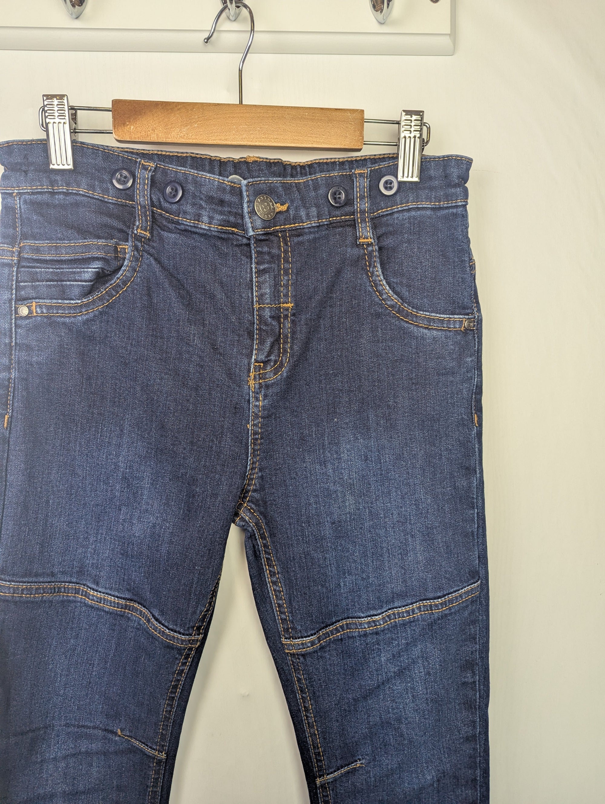 M&Co Dark Denim Jeans - Bpoys 9 - 10 Years - Little Ones Preloved. Second Hand Children's & Preloved Baby, Kids, Girls & Boys Clothes. UK online