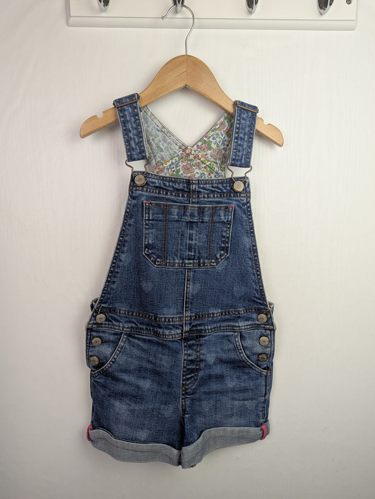 Mini Boden Heart Dungarees - Girls 6-7 Years Little Ones Preloved Used, Preloved, Preworn Baby, Girls & Boys Clothes. Kids & Children's second hand Clothing UK Online. Cheap affordable. Brands including Next, Joules, Nutmeg Morrisons, TU, F&F, H&M.