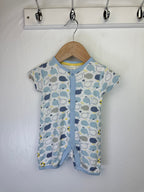 Mini Club Blue Whale Romper - Baby Boys 0 - 3 Months - Little Ones Preloved. Second Hand Children's & Preloved Baby, Kids, Girls & Boys Clothes. UK online