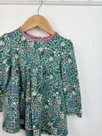 Mini Club Green Floral Dress - Girls 3 - 4 Years - Little Ones Preloved. Second Hand Children's & Preloved Baby, Kids, Girls & Boys Clothes. UK online