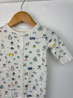 Mini Club Vehicles Sleepsuit - Boys Newborn - Little Ones Preloved. Second Hand Children's & Preloved Baby, Kids, Girls & Boys Clothes. UK online