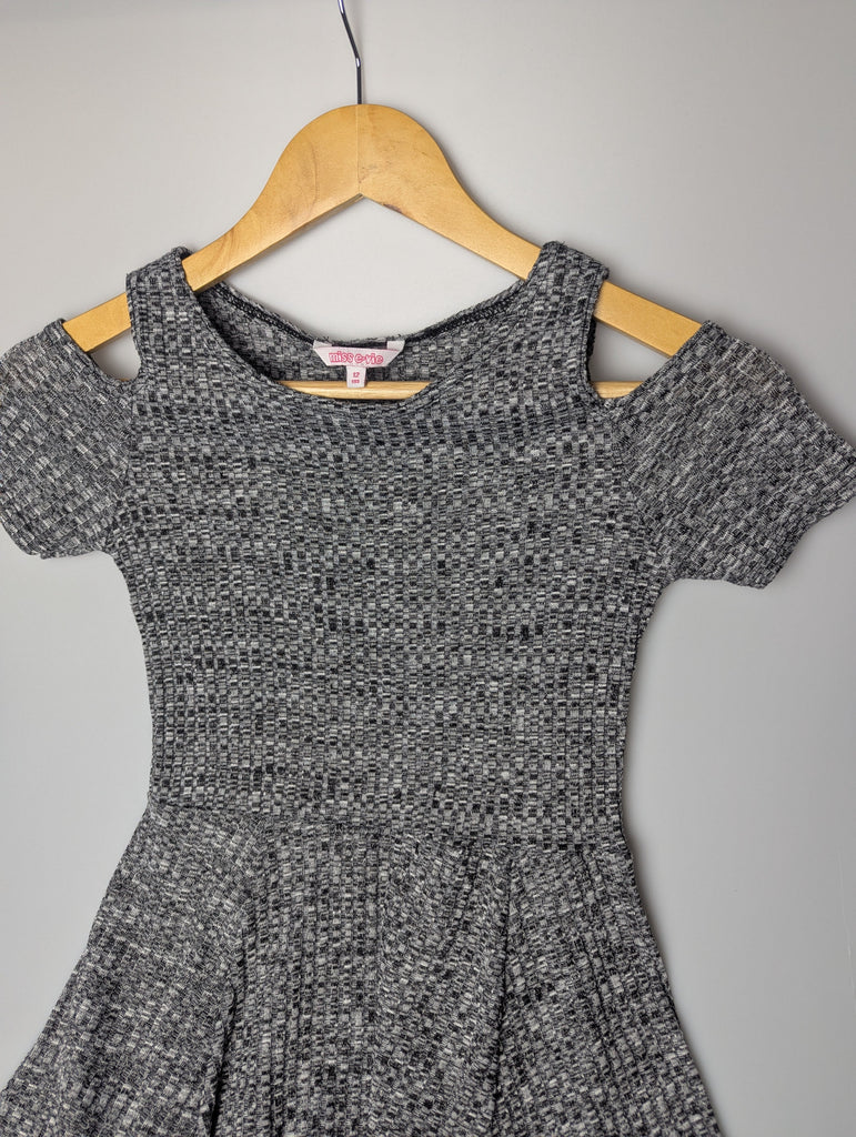 Miss Evie Grey Skater Dress - Girls 12 Years Little Ones Preloved Used, Preloved, Preworn Baby, Girls & Boys Clothes. Kids & Children's second hand Clothing UK Online. Cheap affordable. Brands including Next, Joules, Nutmeg Morrisons, TU, F&F, H&M.