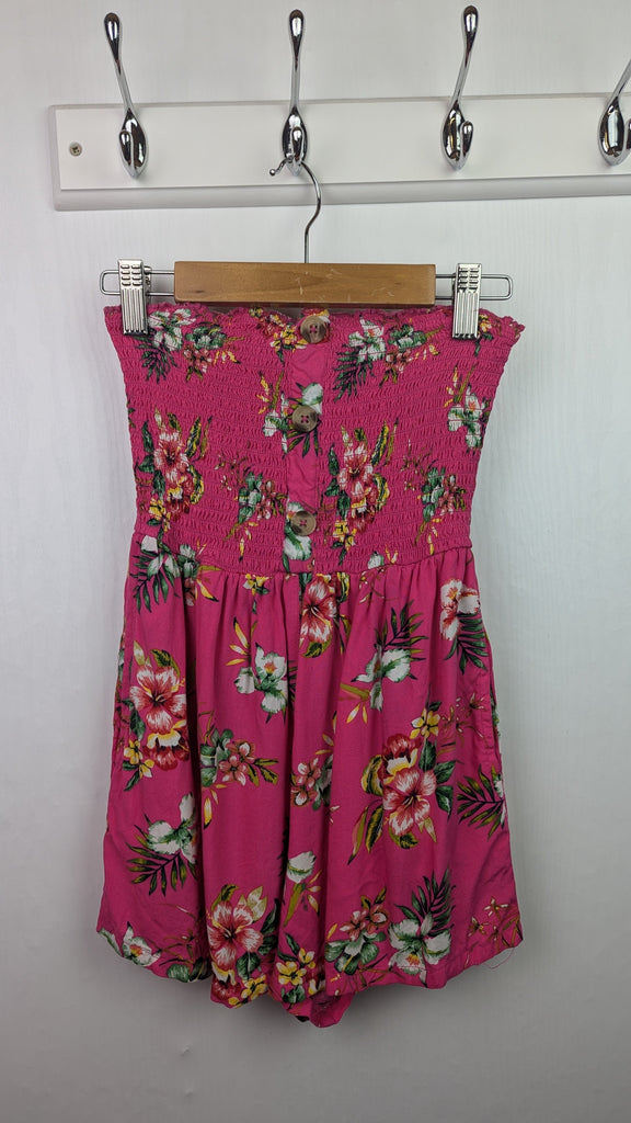 Miss Evie Sleeveless Floral Top - Girls 8-9 Years Little Ones Preloved Used, Preloved, Preworn & Second Hand Baby, Kids & Children's Clothing UK Online. Cheap affordable. Brands including Next, Joules, Nutmeg Morrisons, TU, F&F, H&M.