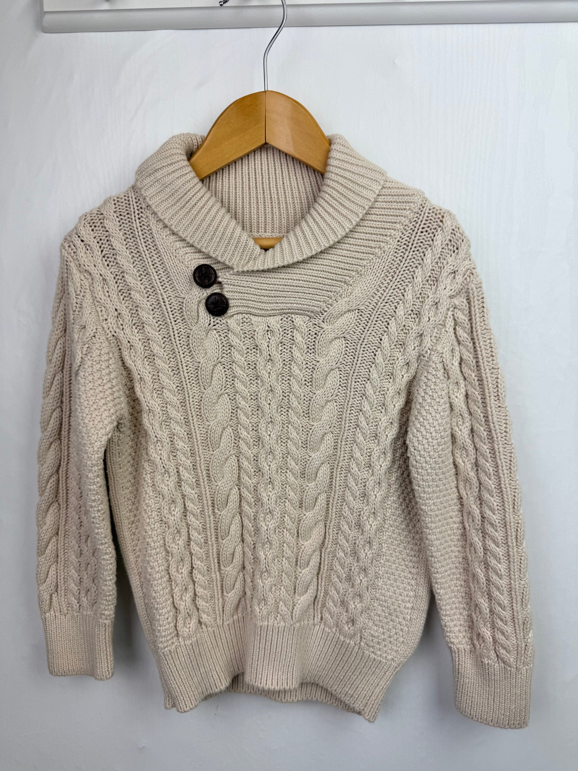 Monsoon Cable Knit Jumper - Boys 3 - 4 Years - Little Ones Preloved. Second Hand Children's & Preloved Baby, Kids, Girls & Boys Clothes. UK online