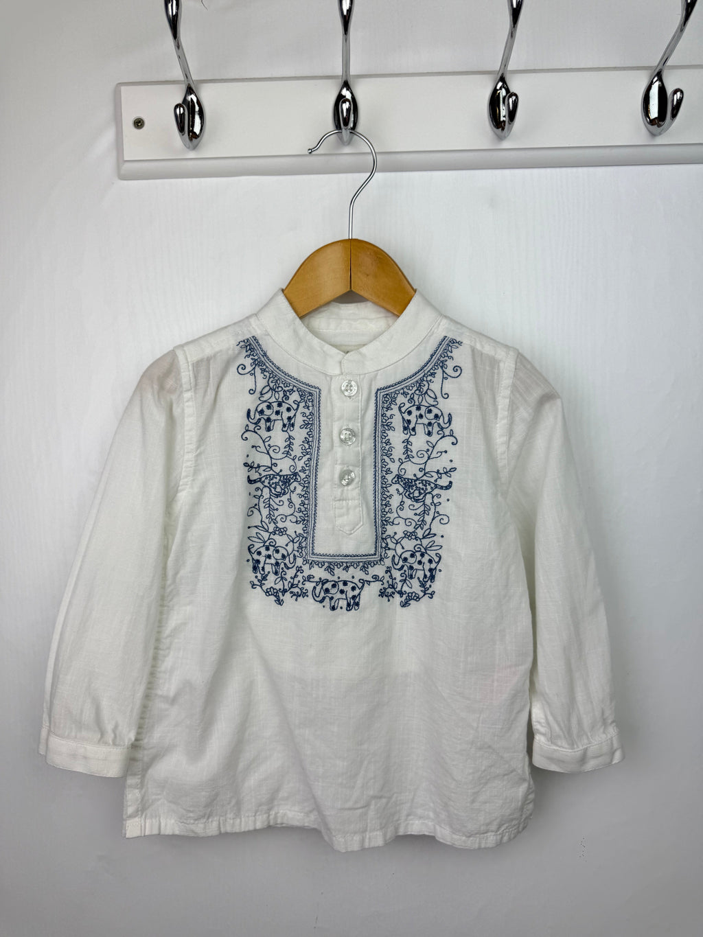 Monsoon Long Sleeve Shirt - Boys 18 - 24 Months - Little Ones Preloved. Second Hand Children's & Preloved Baby, Kids, Girls & Boys Clothes. UK online