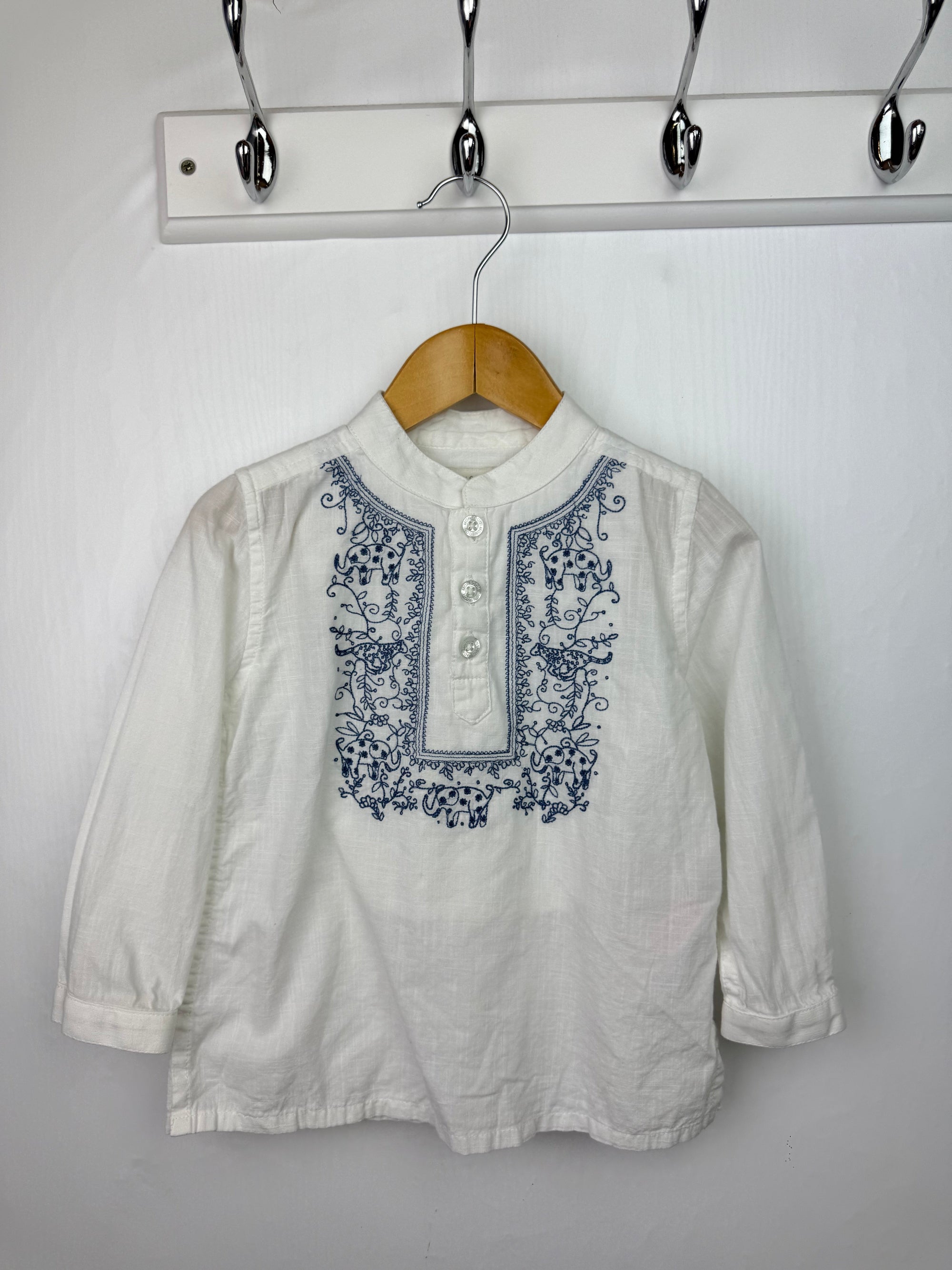Monsoon Long Sleeve Shirt - Boys 18 - 24 Months - Little Ones Preloved. Second Hand Children's & Preloved Baby, Kids, Girls & Boys Clothes. UK online