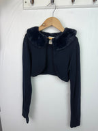 Monsoon Navy Bolero Cardigan - Girls 9 - 10 Years - Little Ones Preloved. Second Hand Children's & Preloved Baby, Kids, Girls & Boys Clothes. UK online