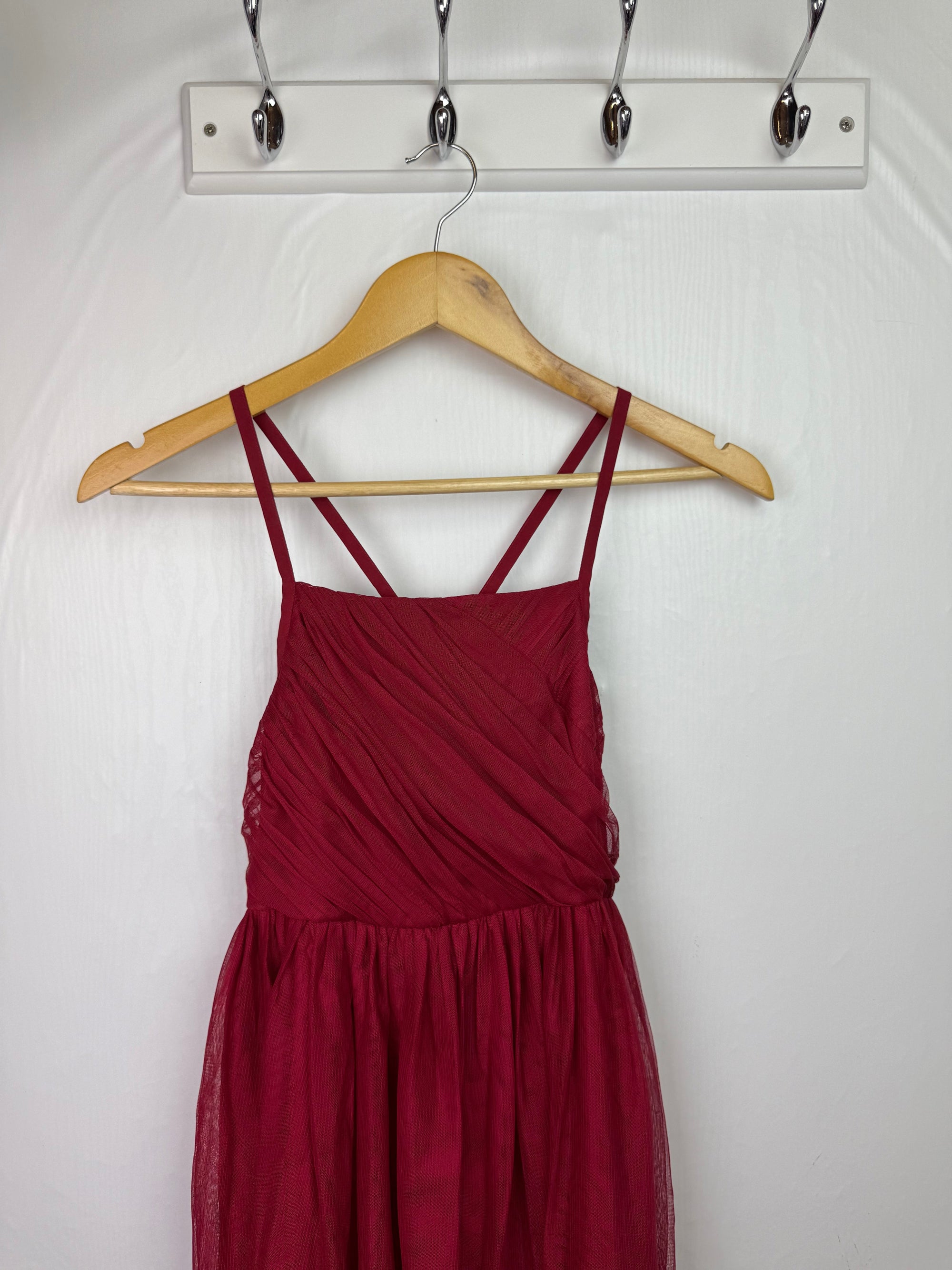 Monsoon Red Sequin Occasion Dress - Girls 10 Years - Little Ones Preloved. Second Hand Children's & Preloved Baby, Kids, Girls & Boys Clothes. UK online