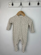 Mothercare Animal Print Sleepsuit - Unisex 0 - 1 Month - Little Ones Preloved. Second Hand Children's & Preloved Baby, Kids, Girls & Boys Clothes. UK online